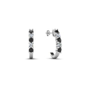 round-cut-black-diamond-hoops-earrings-in-14K-white-gold-FDEAR40640GBLACK-NL-WG